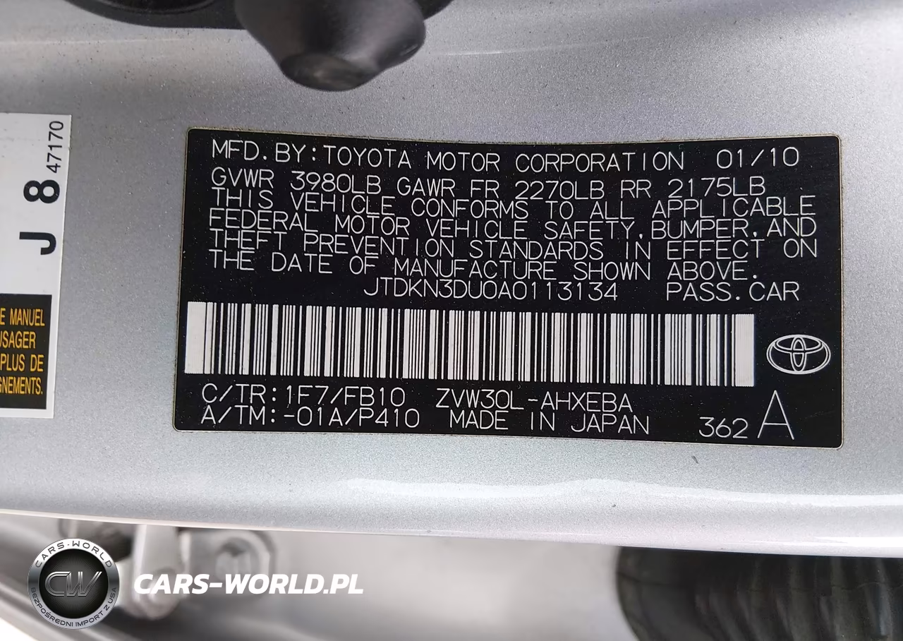 2010 Toyota Prius Ii VIN:JTDKN3DU0A0113134 - 9