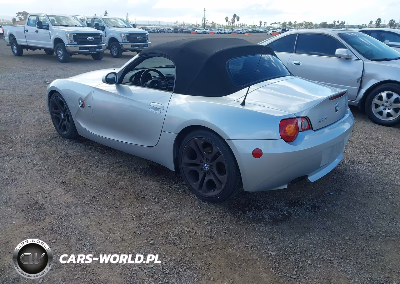 2003 BMW Z4 3.0I VIN:4USBT53473LT22949 - 3
