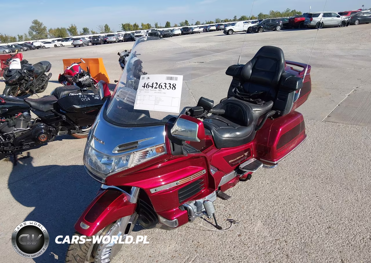 1998 Honda Gl1500 Se VIN:1HFSC2231WA000388 - 2