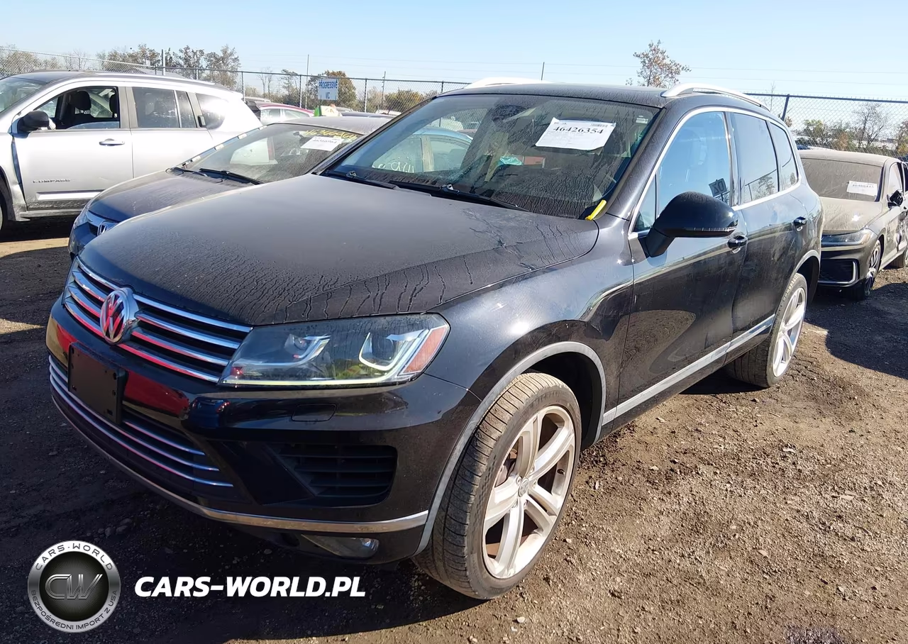 2016 Volkswagen Touareg Vr6 Lux VIN:WVGEF9BP1GD013079 - 2