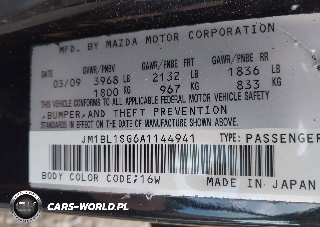 2010 Mazda Mazda3 I Touring VIN:JM1BL1SG6A1144941 - 9