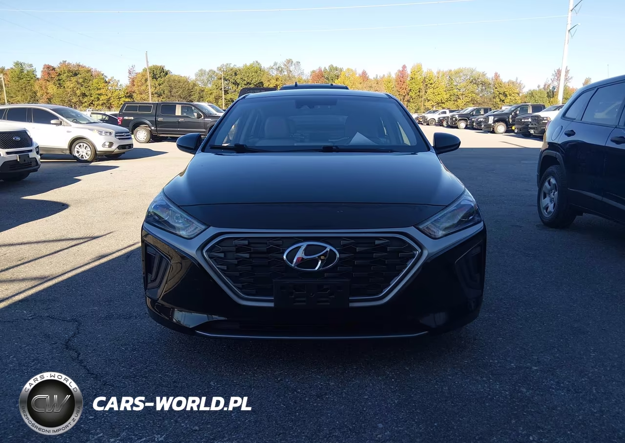 2021 Hyundai Ioniq Hybrid Blue VIN:KMHC65LCXMU245915 - 18