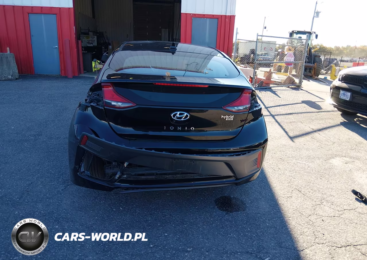 2021 Hyundai Ioniq Hybrid Blue VIN:KMHC65LCXMU245915 - 22