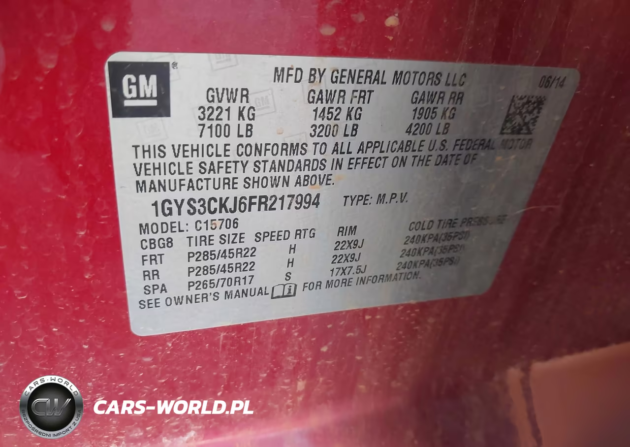 2015 Cadillac Escalade Premium VIN:1GYS3CKJ6FR217994 - 9