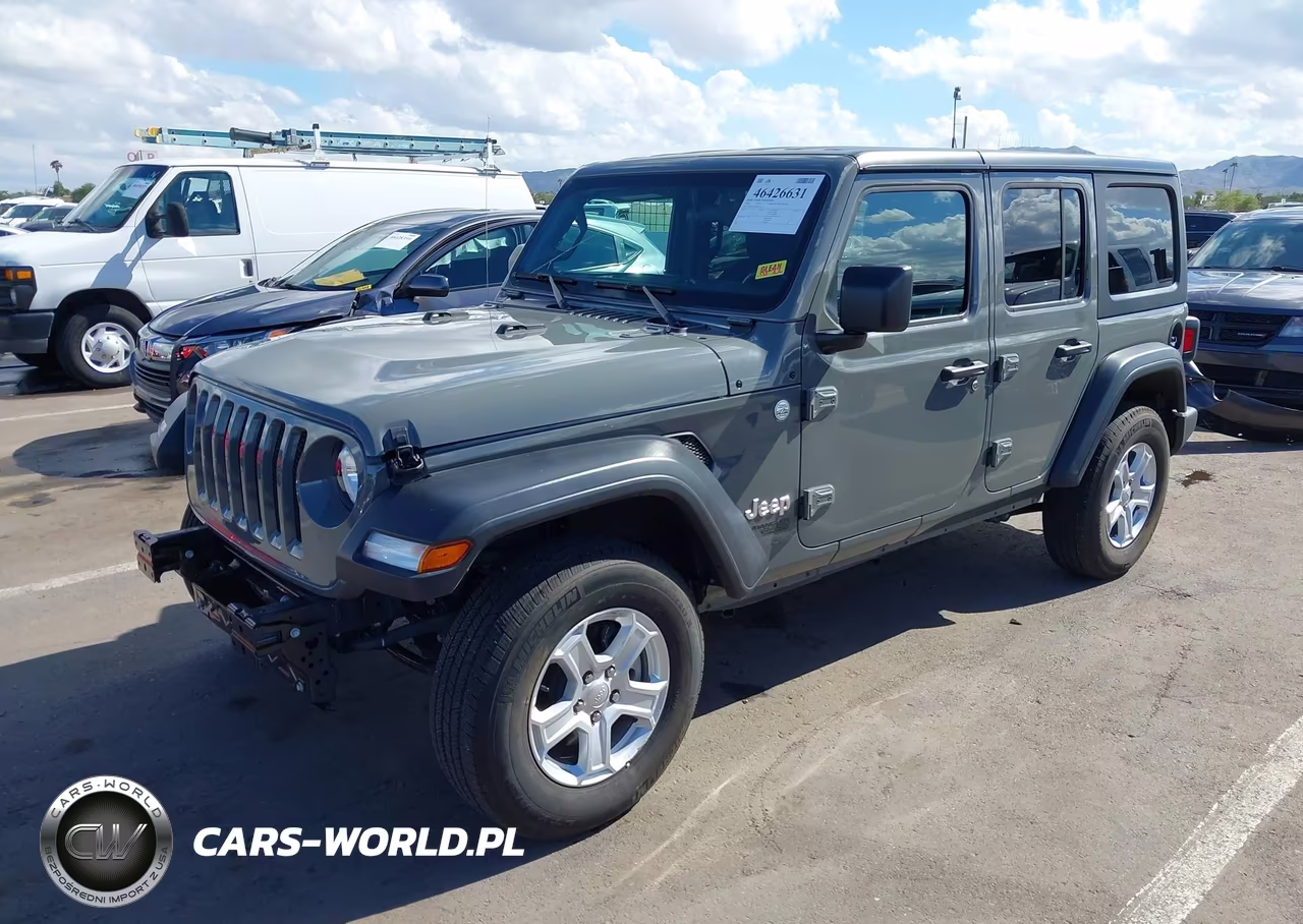 2020 Jeep Wrangler Unlimited Sport S 4X4 VIN:1C4HJXDG9LW312867 - 2