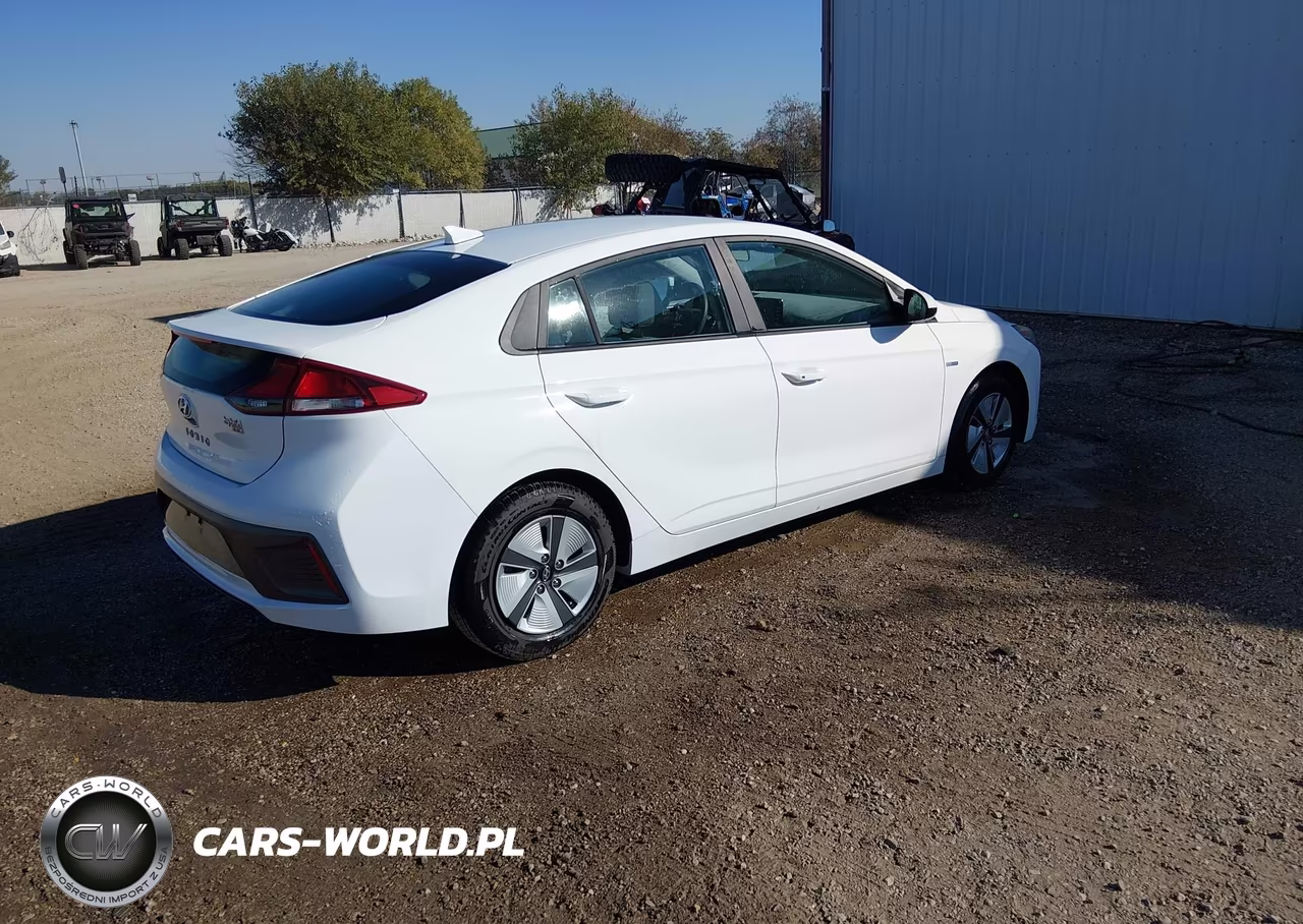 2020 Hyundai Ioniq Hybrid Blue VIN:KMHC65LC7LU231999 - 4