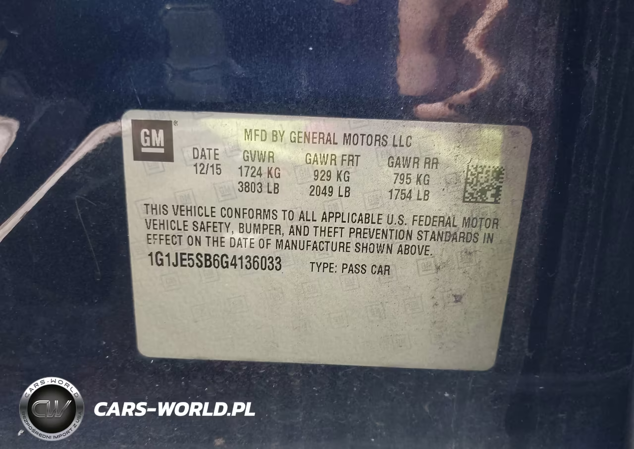 2016 Chevrolet Sonic Ltz Auto VIN:1G1JE5SB6G4136033 - 9