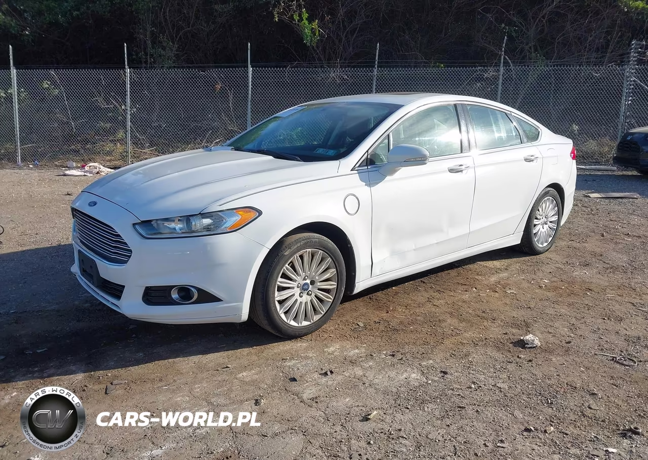 2014 Ford Fusion Energi Titanium VIN:3FA6P0SU1ER230102 - 2