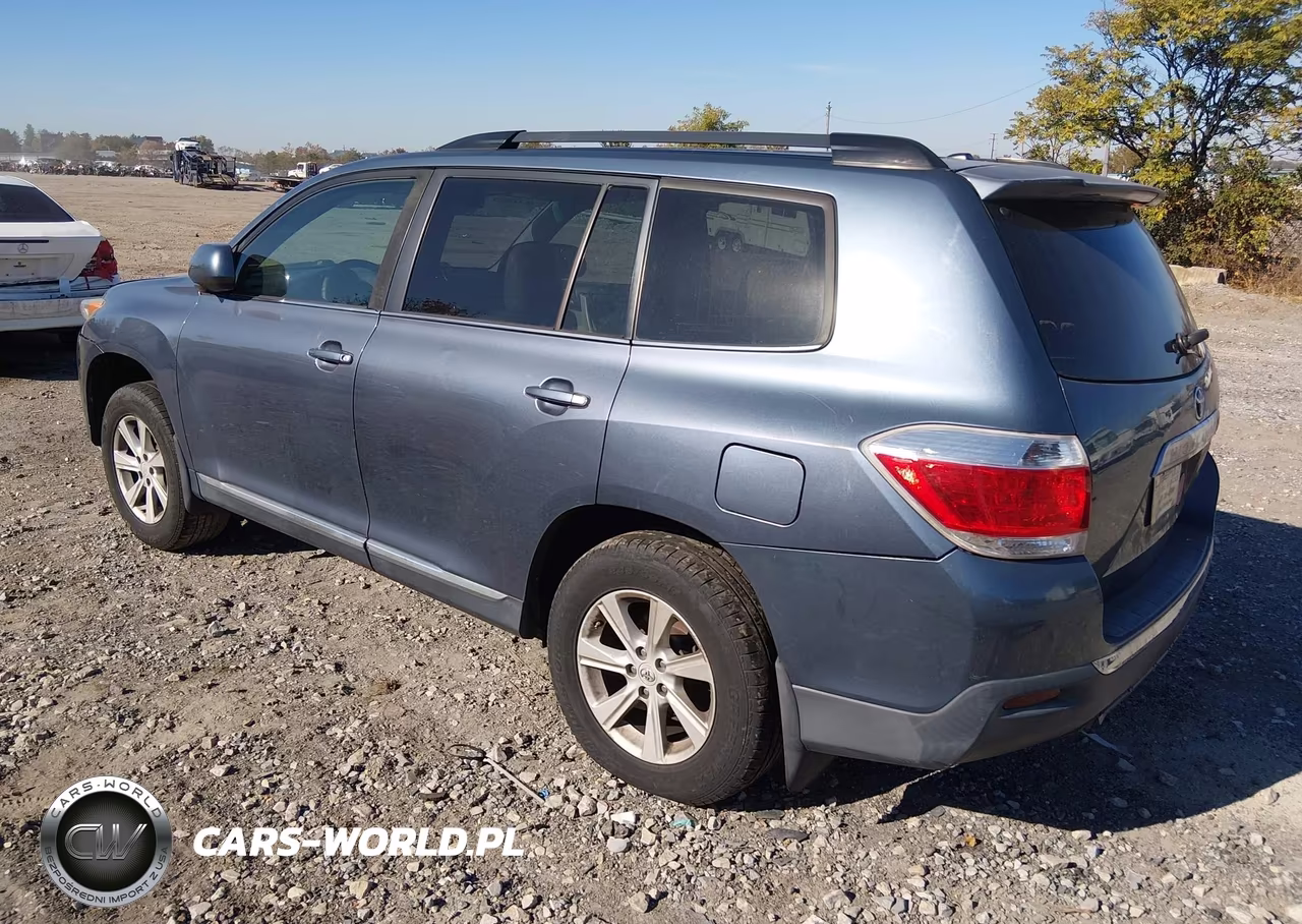 2012 Toyota Highlander Se V6 VIN:5TDBK3EH1CS137503 - 3