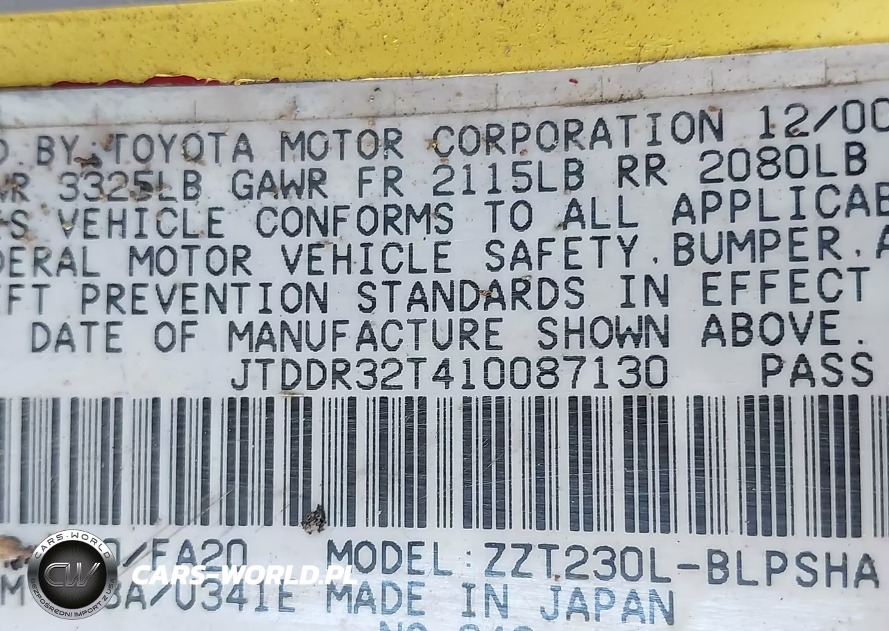 2001 Toyota Celica Gt VIN:JTDDR32T410087130 - 9