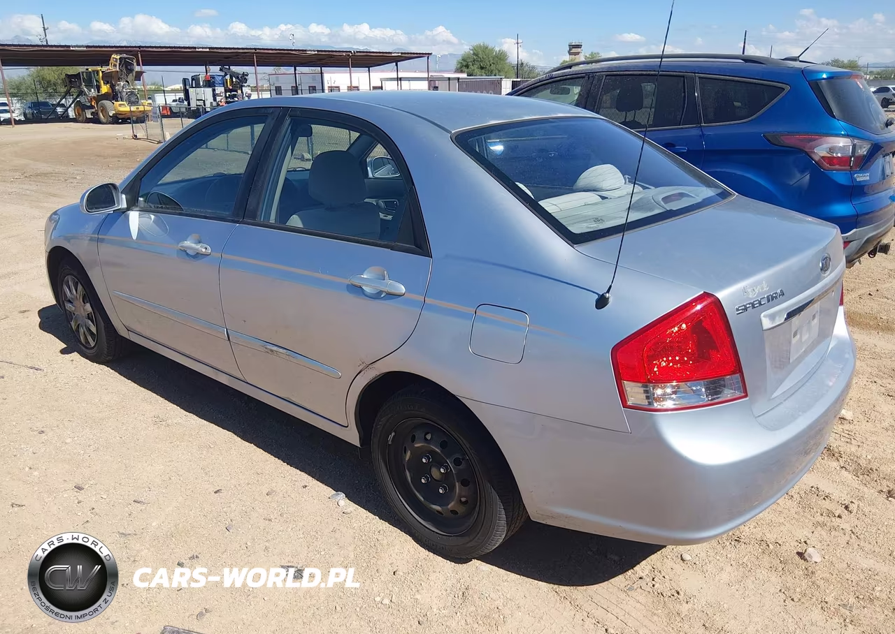 2008 Kia Spectra Ex VIN:KNAFE121085554318 - 3