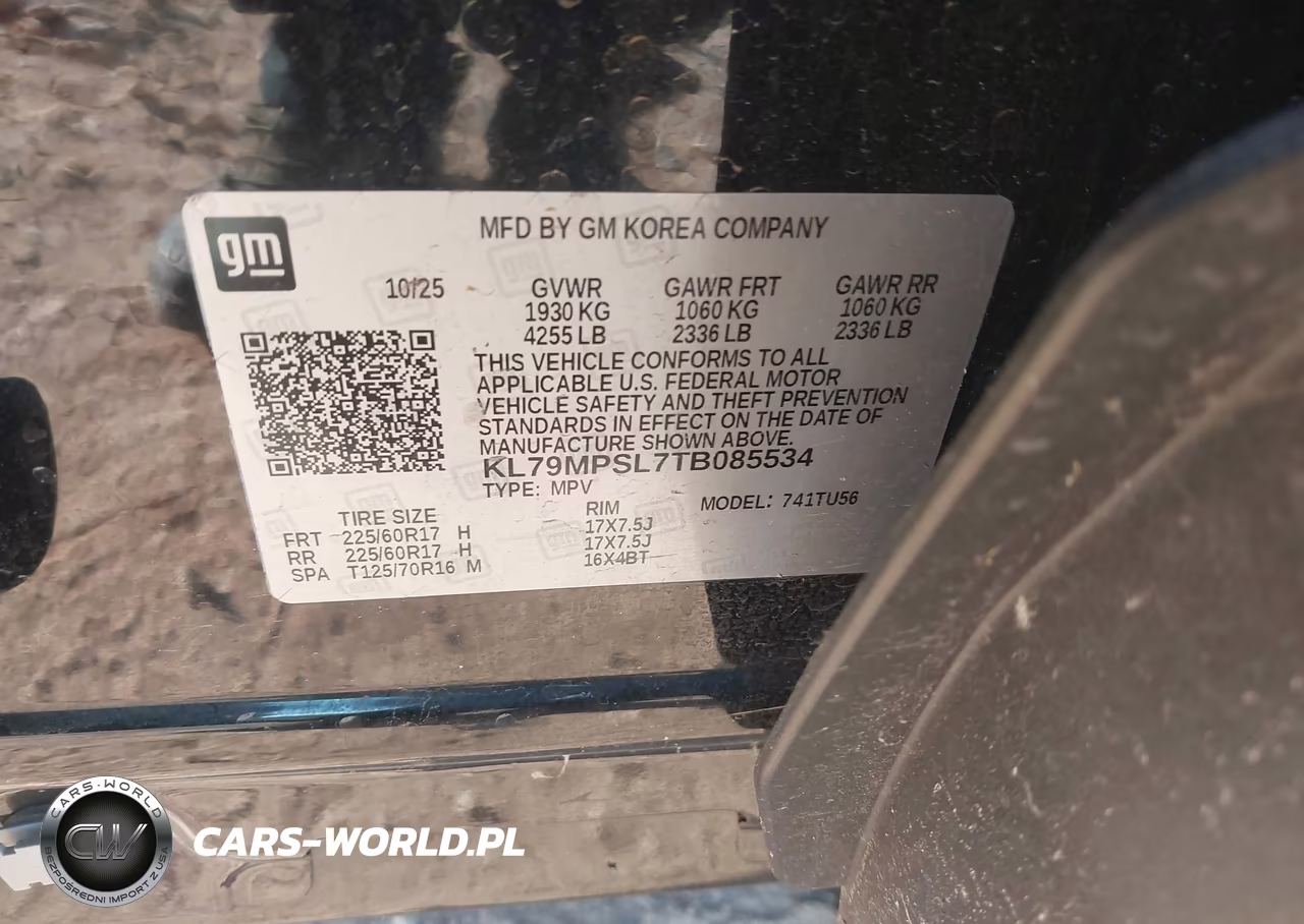 2026 Chevrolet Trailblazer Fwd Lt VIN:KL79MPSL7TB085534 - 9