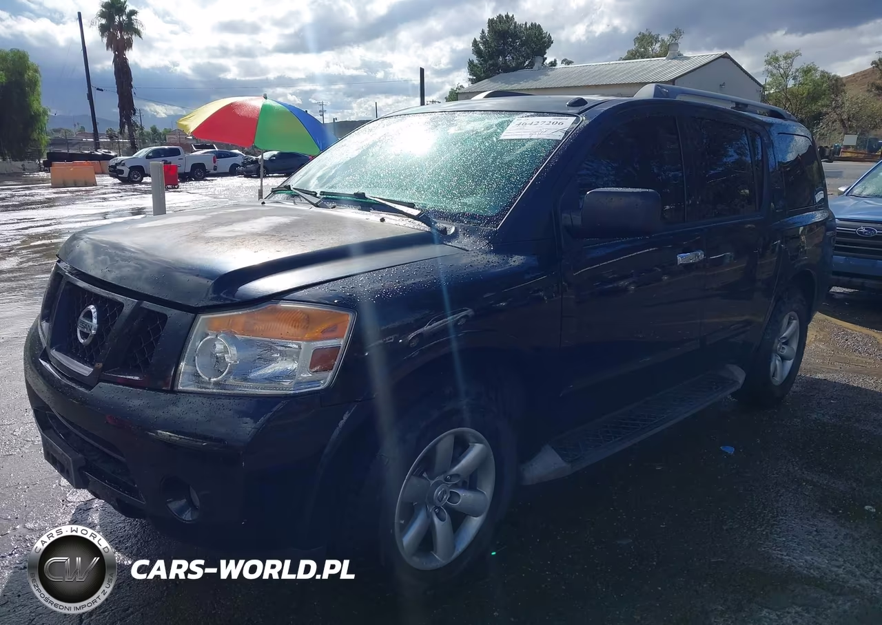 2014 Nissan Armada Sv VIN:5N1AA0ND7EN608455 - 2