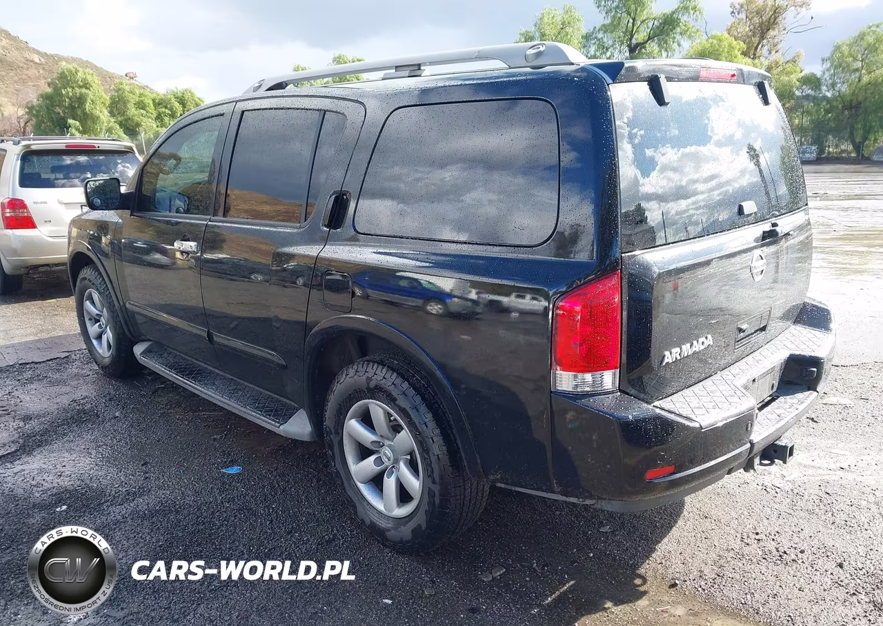 2014 Nissan Armada Sv VIN:5N1AA0ND7EN608455 - 3