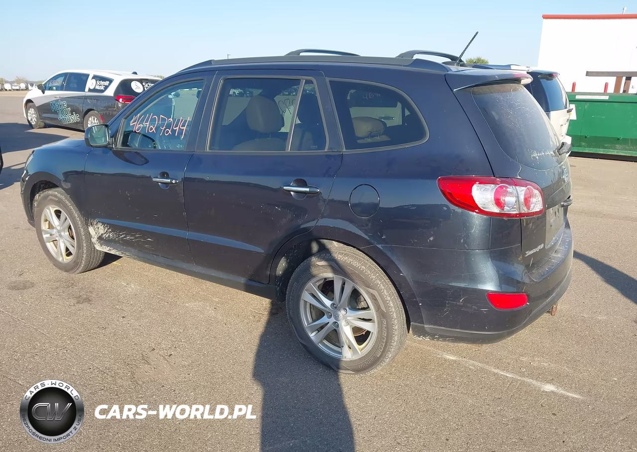 2012 Hyundai Santa Fe Limited V6 VIN:5XYZK4AG6CG101840 - 3