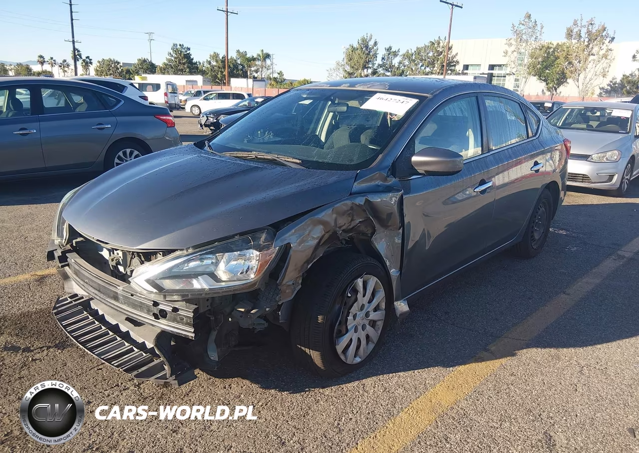2017 Nissan Sentra S VIN:3N1AB7AP1HY265601 - 2