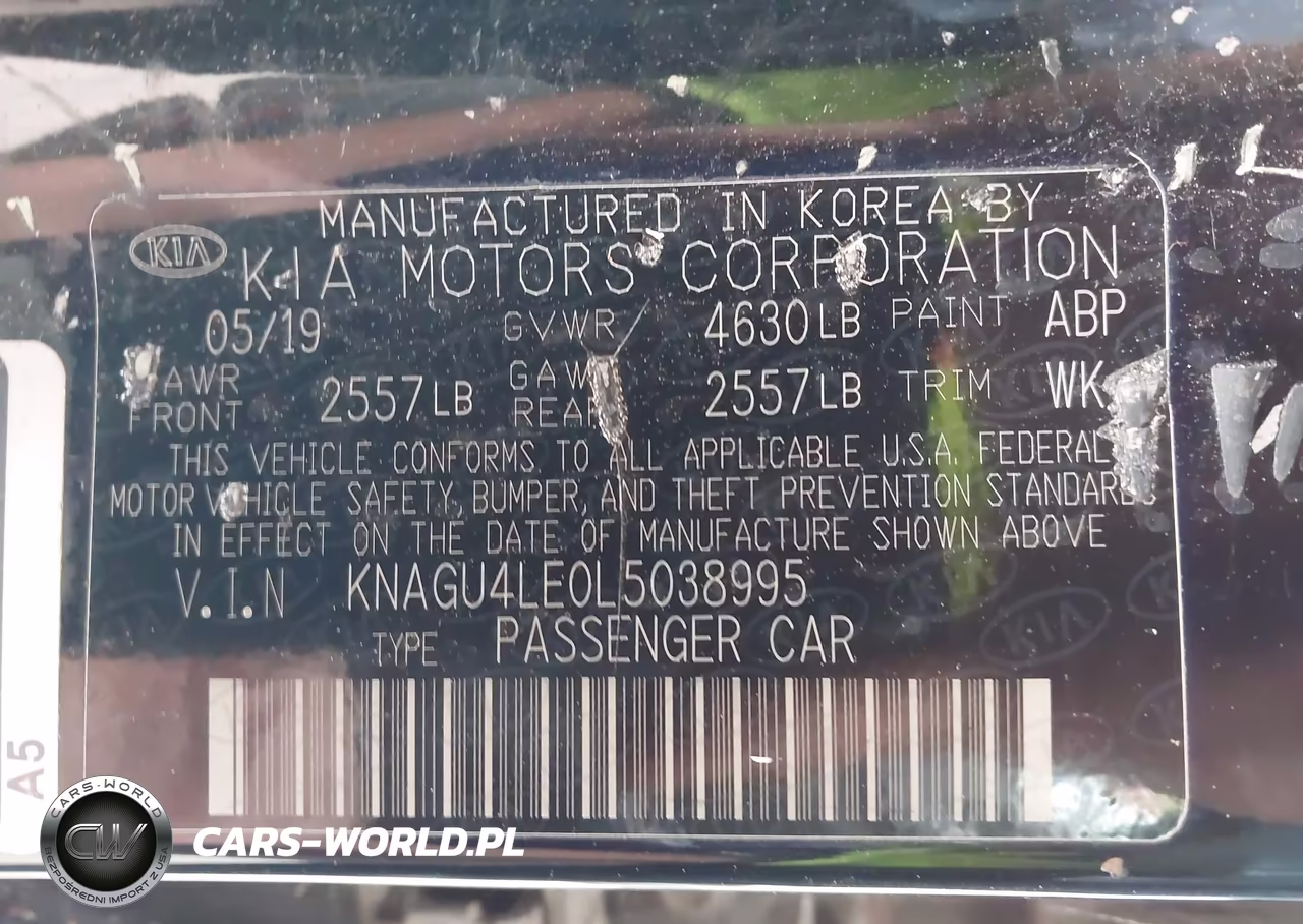 2020 Kia Optima Hybrid Ex VIN:KNAGU4LE0L5038995 - 9