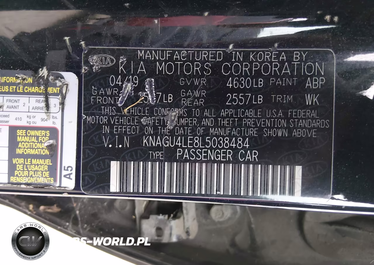2020 Kia Optima Hybrid Ex VIN:KNAGU4LE8L5038484 - 9