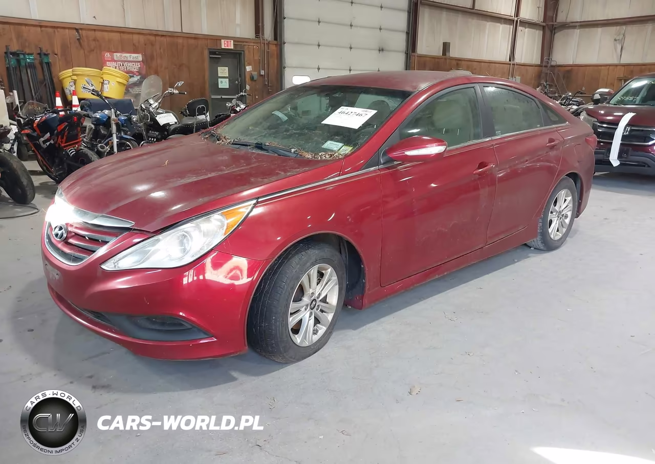 2014 Hyundai Sonata Gls VIN:5NPEB4AC6EH865145 - 2