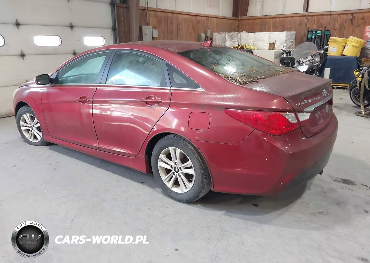 2014 Hyundai Sonata Gls VIN:5NPEB4AC6EH865145 - 3