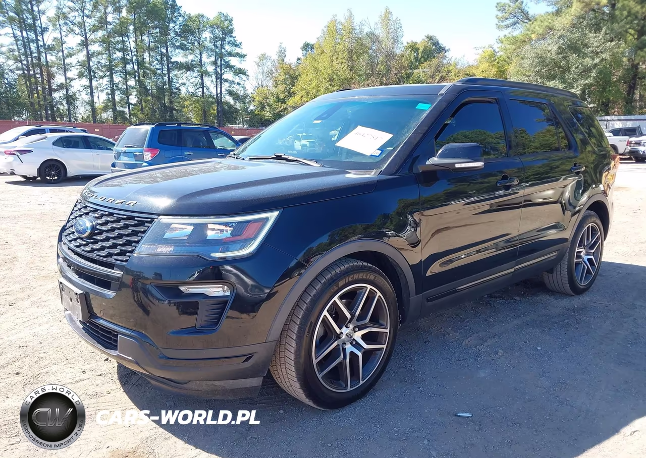 2018 Ford Explorer Sport VIN:1FM5K8GT2JGC68874 - 2