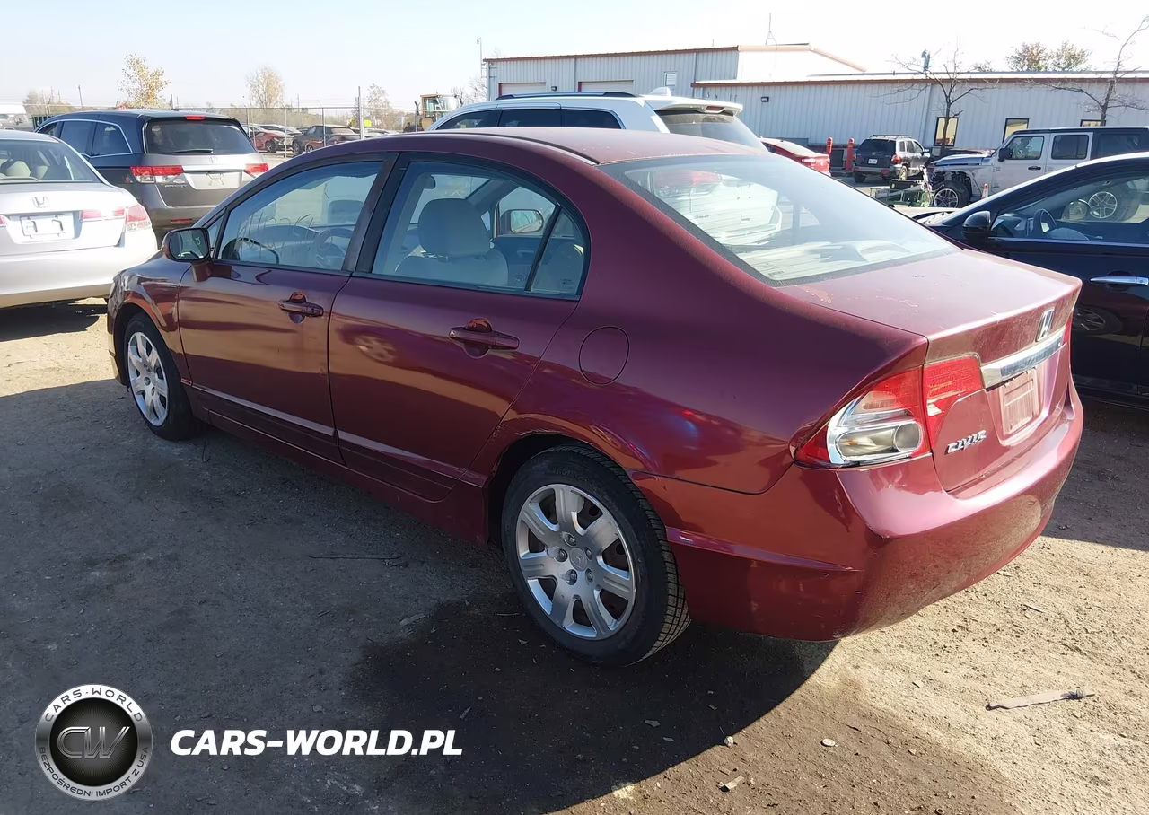 2010 Honda Civic Lx VIN:19XFA1F52AE018511 - 3