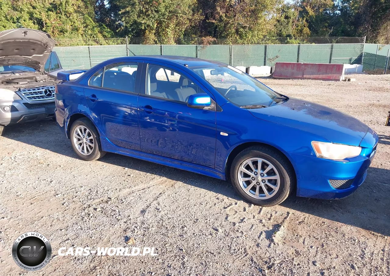 2010 Mitsubishi Lancer Es VIN:JA32U2FU3AU009383 - 1