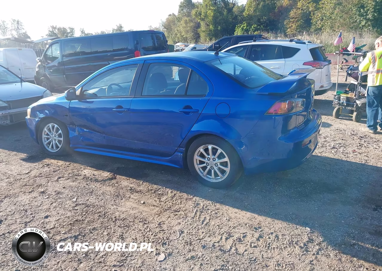2010 Mitsubishi Lancer Es VIN:JA32U2FU3AU009383 - 3
