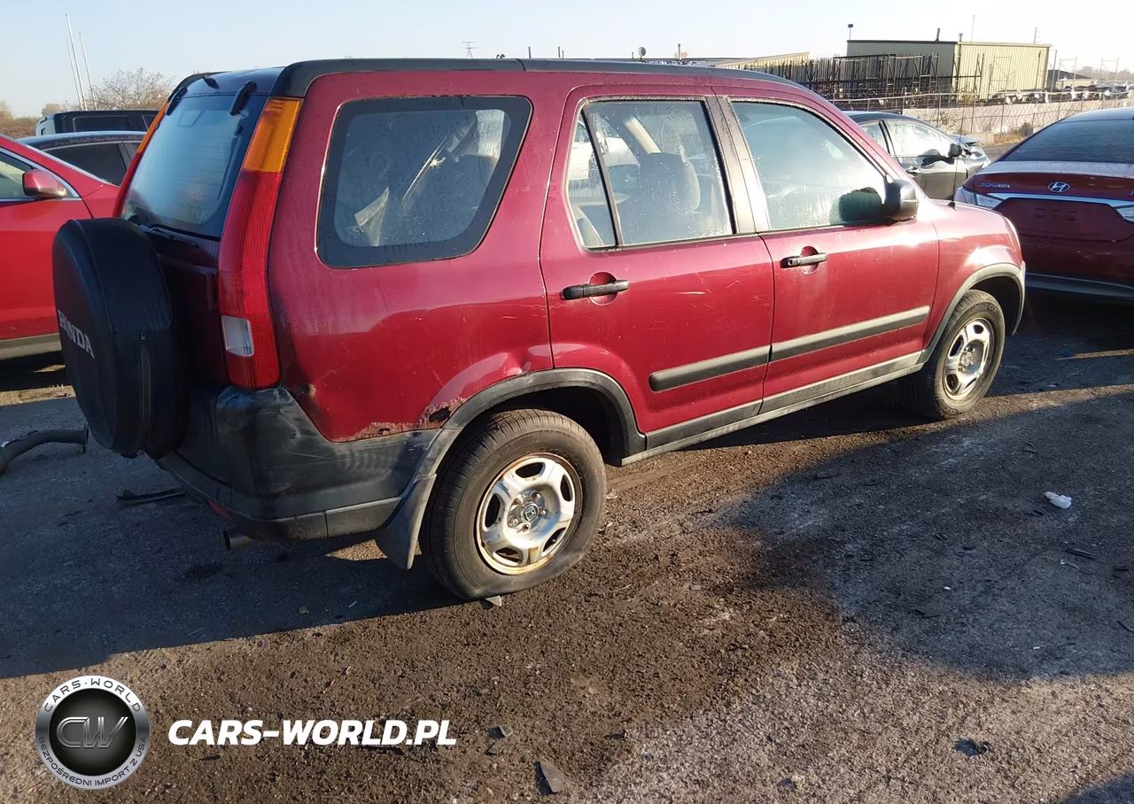 2002 Honda Cr-V Lx VIN:JHLRD78482C003969 - 4