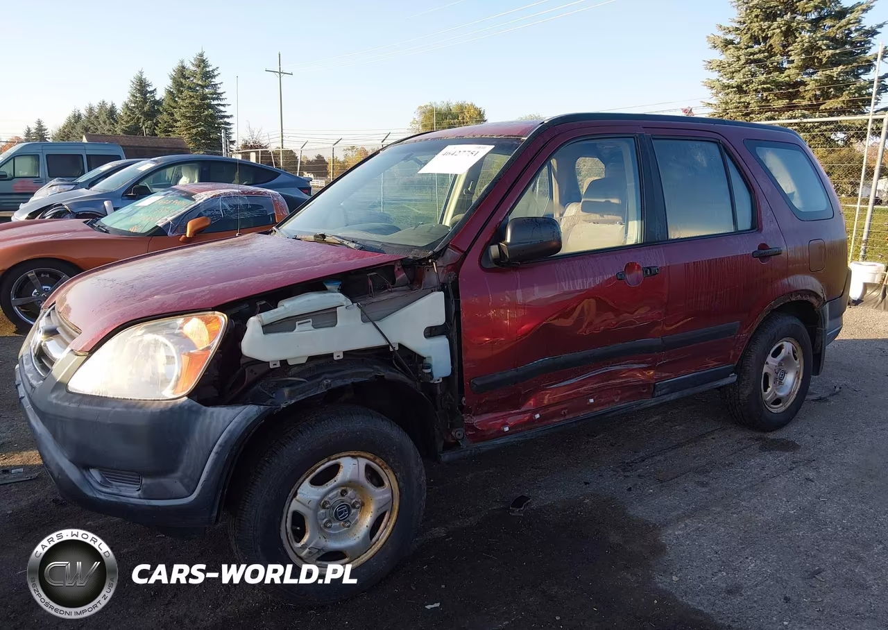 2002 Honda Cr-V Lx VIN:JHLRD78482C003969 - 6