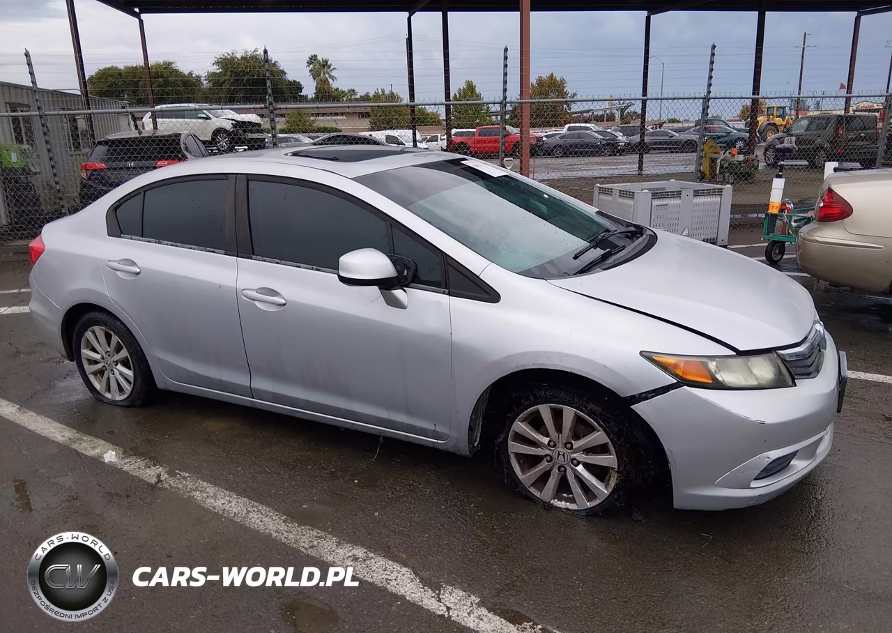 2012 Honda Civic Ex-L VIN:19XFB2F90CE364663 - 13