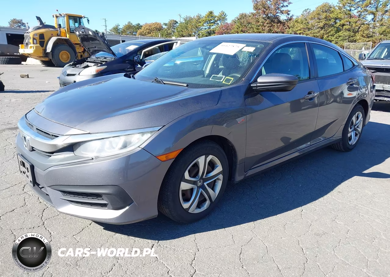 2018 Honda Civic Lx VIN:2HGFC2F57JH591989 - 2