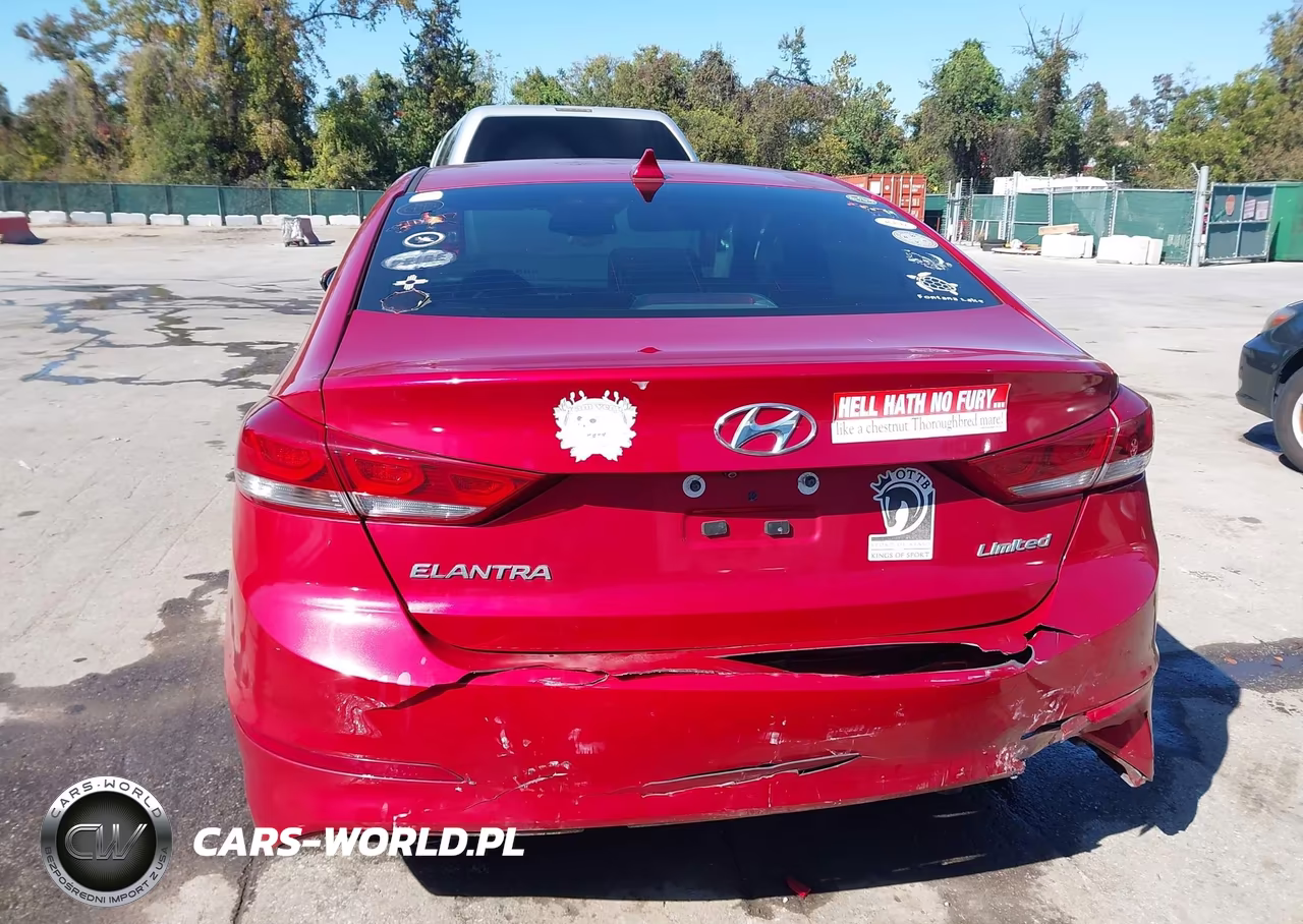 2017 Hyundai Elantra Limited VIN:5NPD84LF7HH028393 - 17