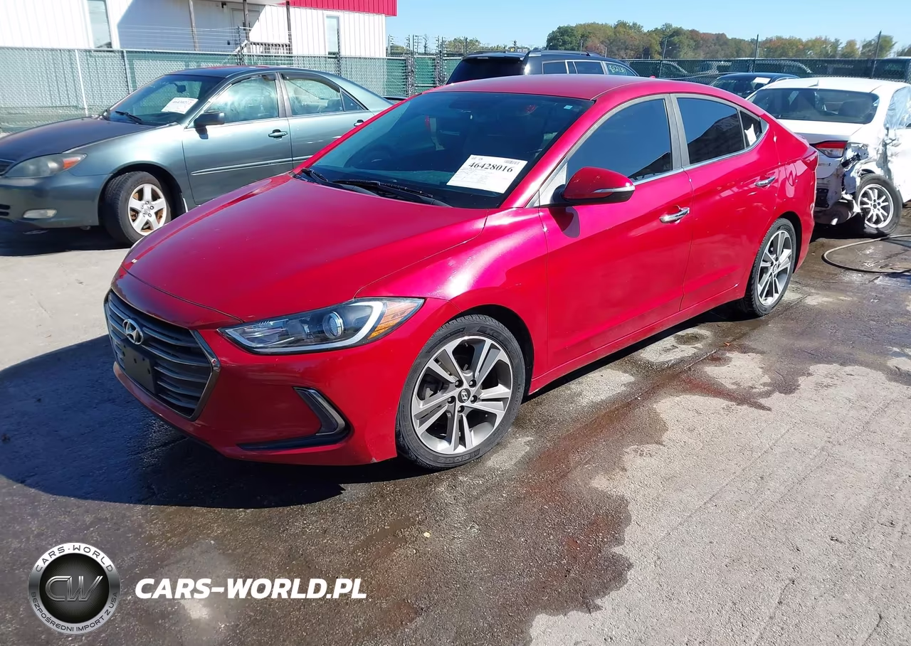 2017 Hyundai Elantra Limited VIN:5NPD84LF7HH028393 - 2