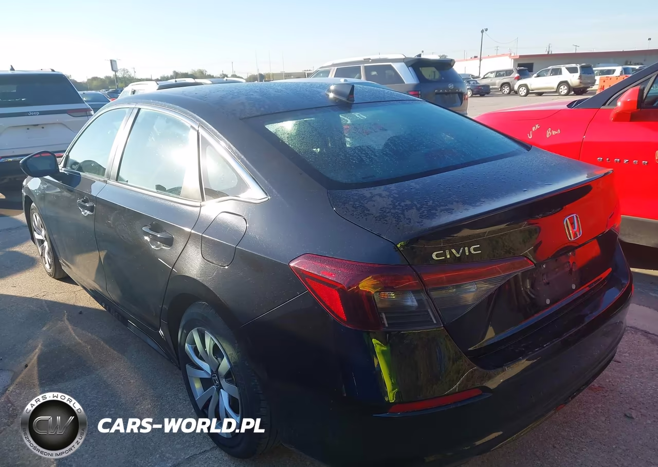 2025 Honda Civic Lx VIN:2HGFE2F26SH601641 - 3