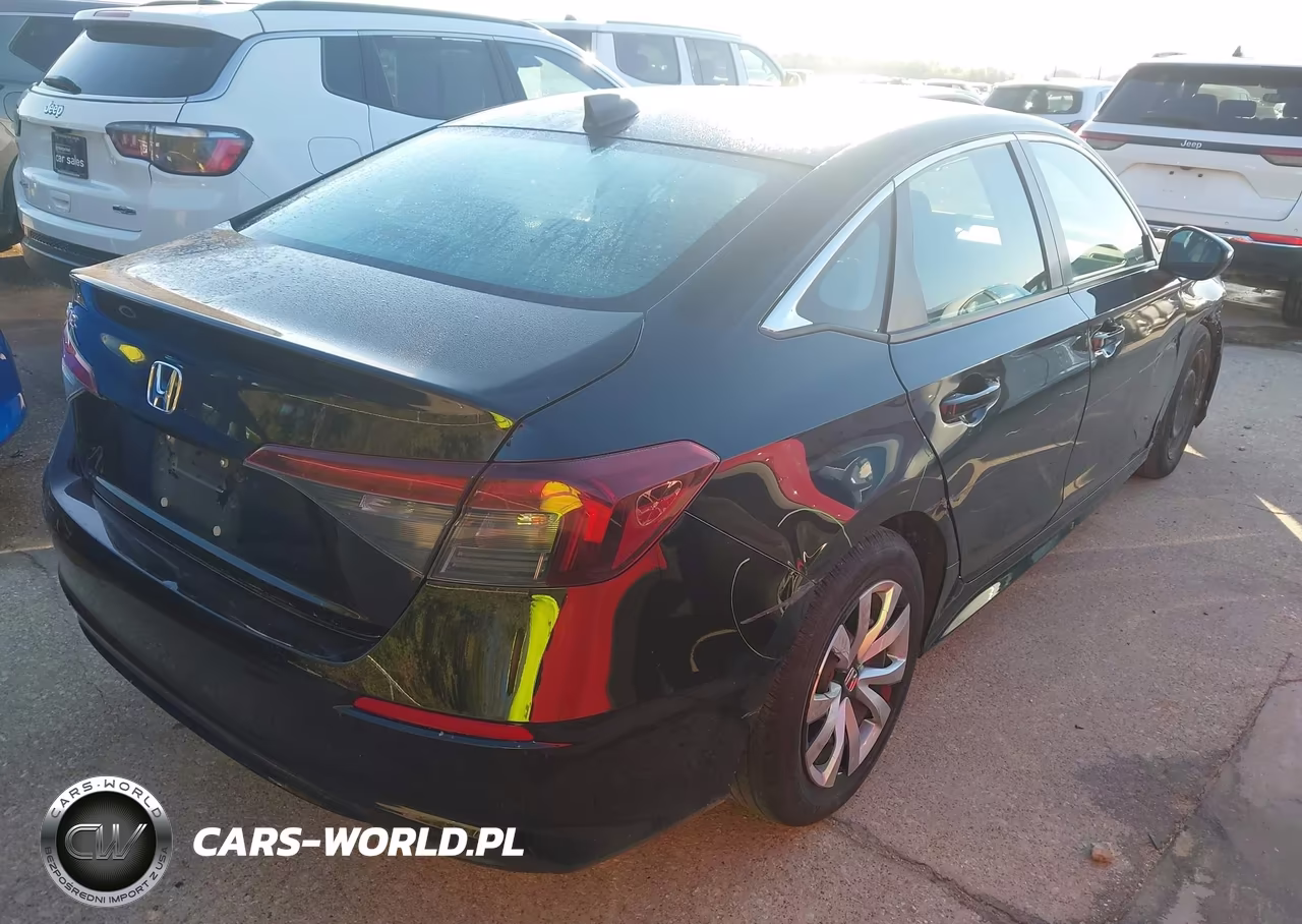 2025 Honda Civic Lx VIN:2HGFE2F26SH601641 - 4