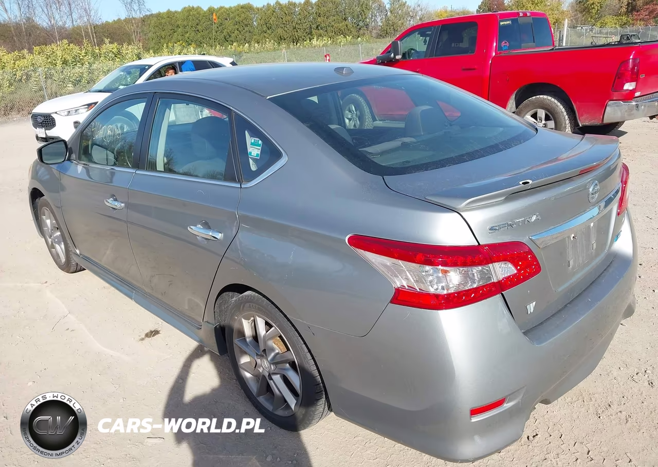 2014 Nissan Sentra Sr VIN:3N1AB7AP9EY339536 - 3