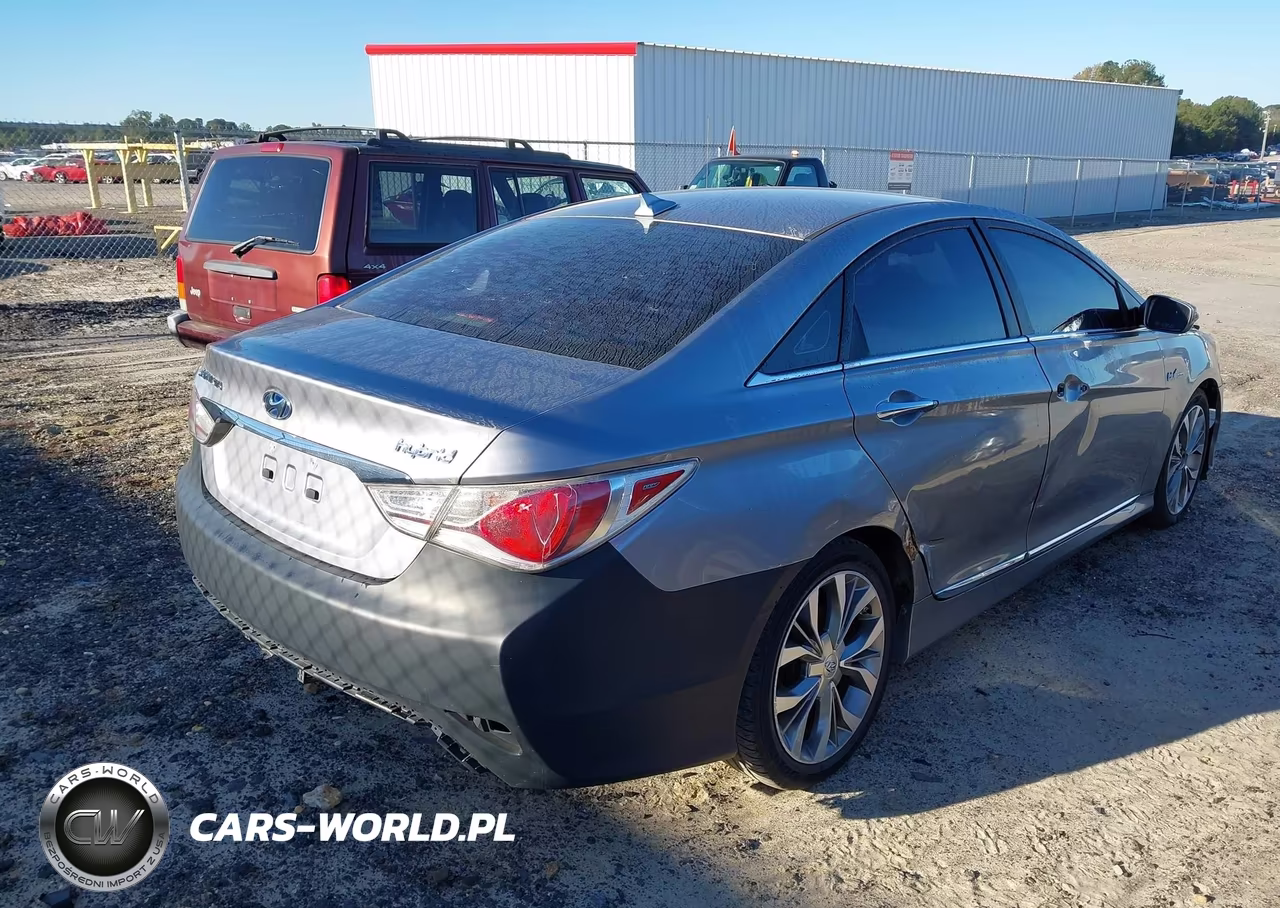 2015 Hyundai Sonata Hybrid VIN:KMHEC4A42FA137459 - 4