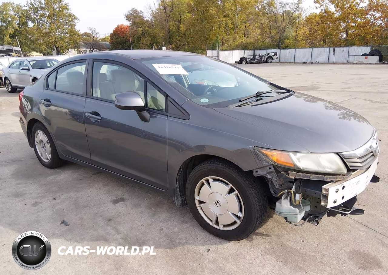 2012 Honda Civic Hf VIN:2HGFB2F68CH318753 - 1