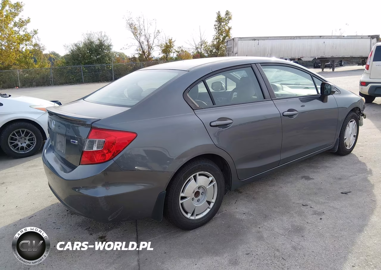 2012 Honda Civic Hf VIN:2HGFB2F68CH318753 - 4