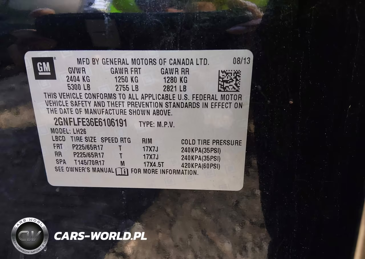 2014 Chevrolet Equinox 1Lt VIN:2GNFLFE36E6106191 - 9