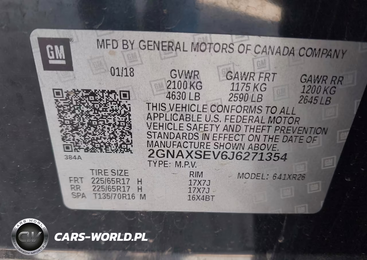2018 Chevrolet Equinox Lt VIN:2GNAXSEV6J6271354 - 9