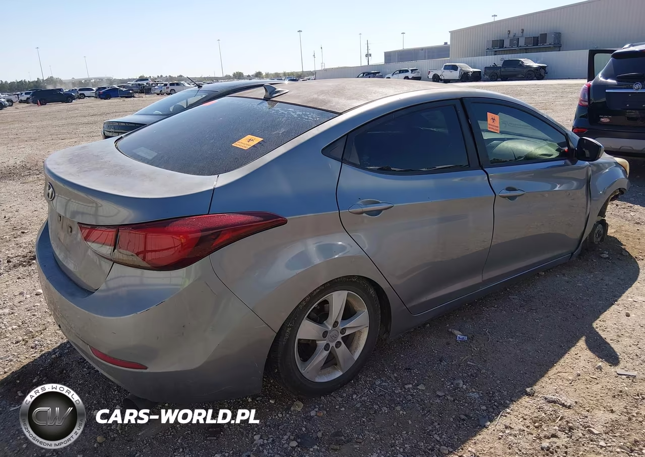 2014 Hyundai Elantra Se VIN:KMHDH4AE8EU040124 - 4