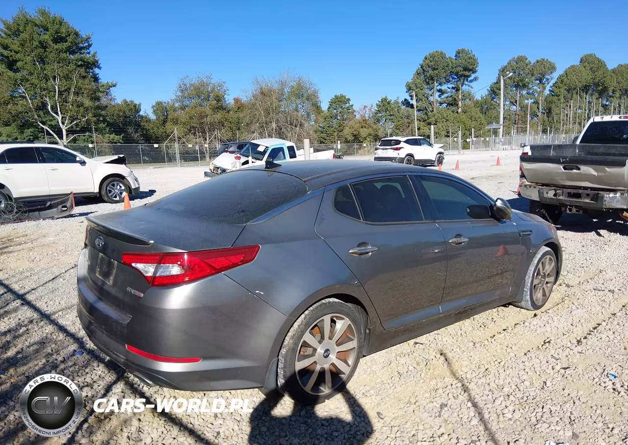 2012 Kia Optima Sx VIN:5XXGR4A67CG002524 - 4