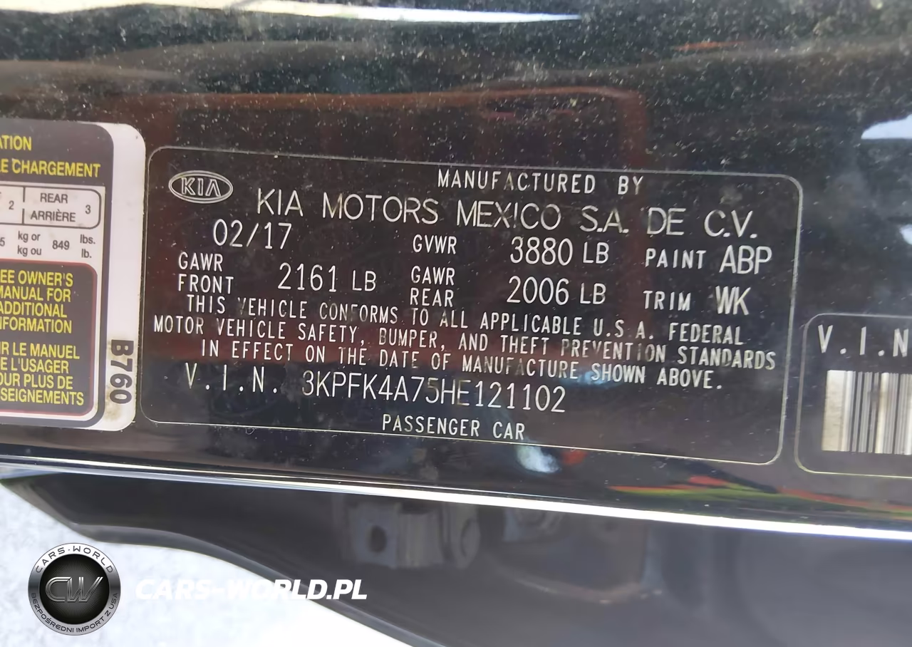 2017 Kia Forte Lx VIN:3KPFK4A75HE121102 - 9