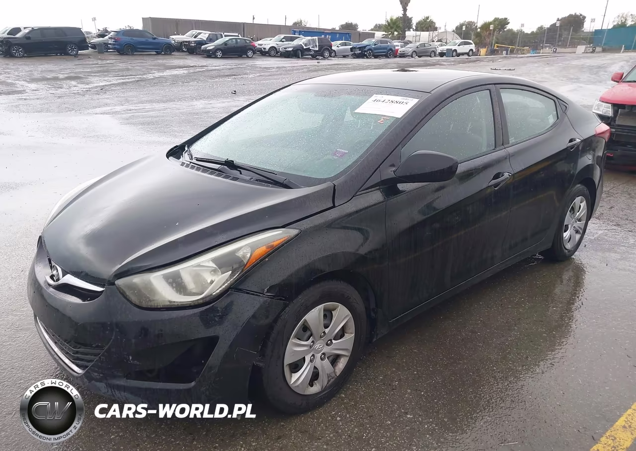 2016 Hyundai Elantra Se VIN:5NPDH4AE1GH711909 - 2
