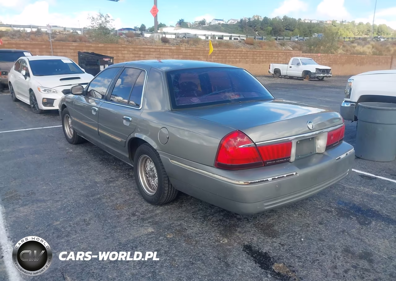 2000 Mercury Grand Marquis Ls VIN:2MEFM75WXYX602159 - 3