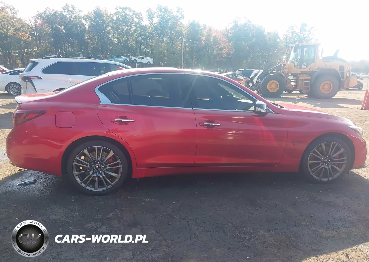 2020 Infiniti Q50 Red Sport 400 Awd VIN:JN1FV7AR0LM660878 - 13