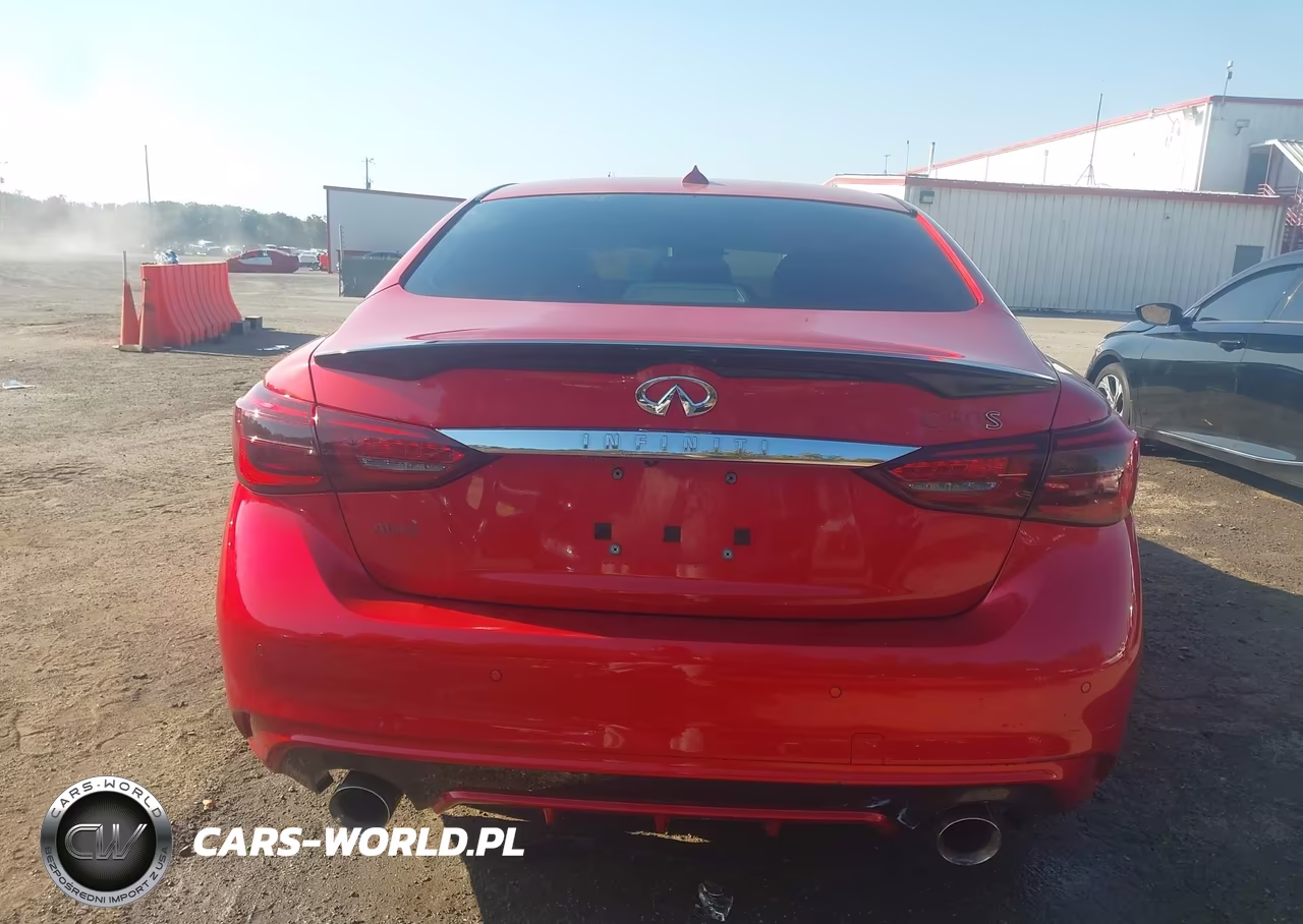 2020 Infiniti Q50 Red Sport 400 Awd VIN:JN1FV7AR0LM660878 - 16