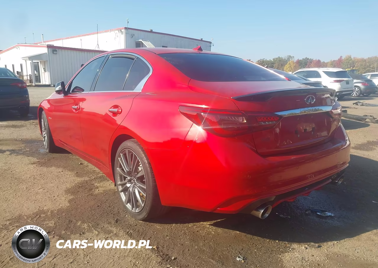 2020 Infiniti Q50 Red Sport 400 Awd VIN:JN1FV7AR0LM660878 - 3